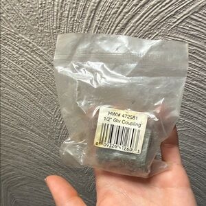 1/2" Galvanized Coupling